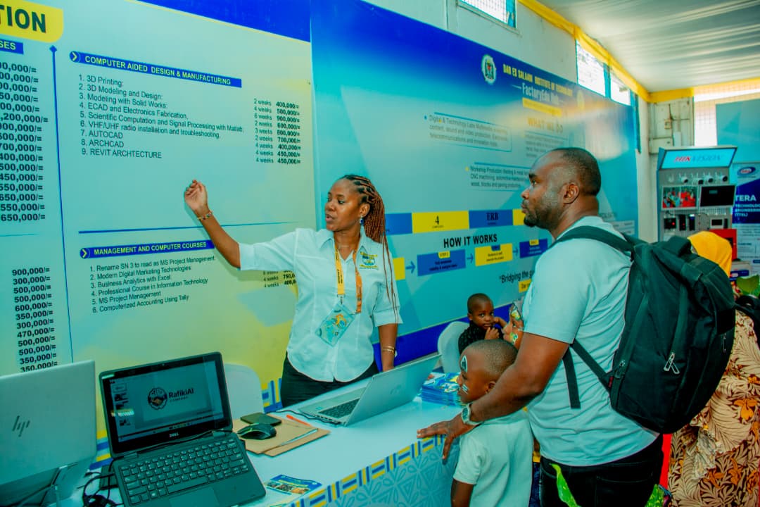 ITCoEICT at Sabasaba International Trade Fair in Tanzania.